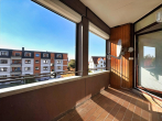 Überdachter Balkon in Süd-Westausrichtung mit Verdunkelungsmöglichkeit - Geräumige 3 Zimmerwohnung im Herzen von Geismar