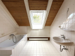 Badezimmer im Obergeschoss - Architektenhaus mit viel Platz für die Familie