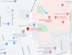 Lage (Quelle: Google Maps) - Apartment vis-à-vis des Uniklinikums