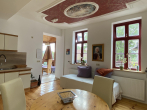 Wohnküche mit Wintergarten - Historisches Herrenhaus in Mackenrode