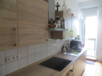 Küche mit Ausgang zum Balkon - Repräsentative Traumwohnung in Innenstadtnähe!
