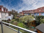Blick vom Balkon ins Grüne - Großzügige Wohnung im Kiesseecarré