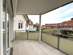 Überdachter Balkon in attraktiver Größe - Großzügige Wohnung im Kiesseecarré