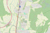 Lage Quelle OpenStreetMap - Gebäudekomplex in exponierter Lage von Bovenden